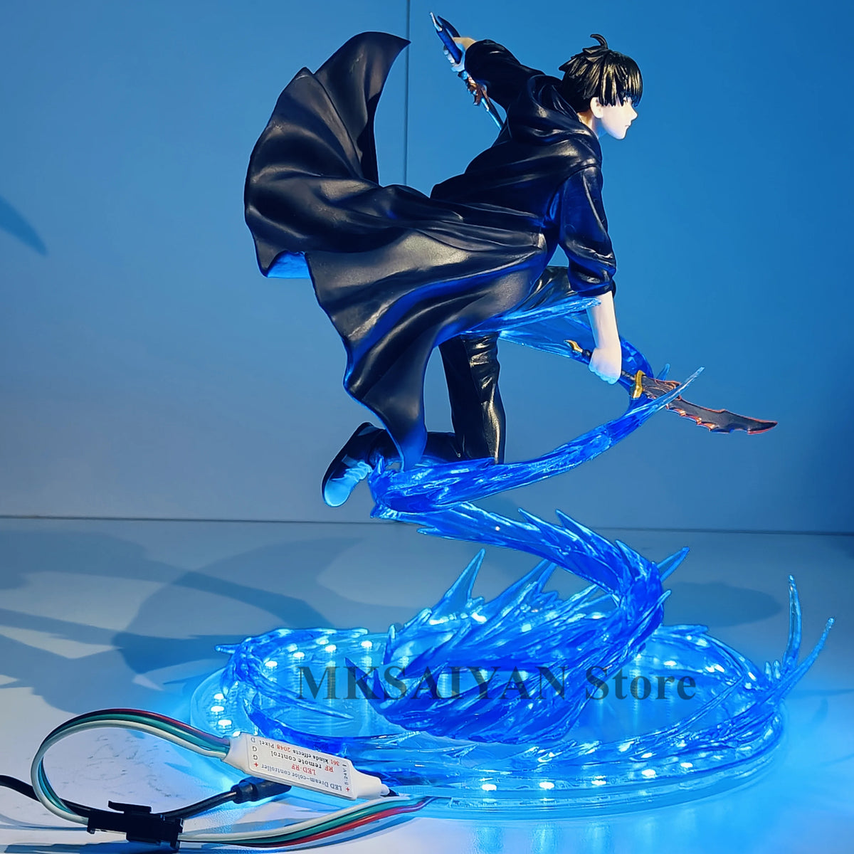 Schattenmonarch Jinwoo 3D Vortex Statue
