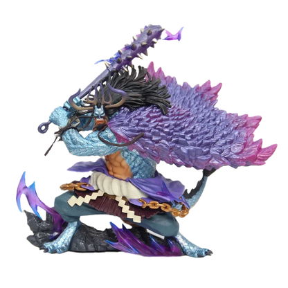 30cm One Piece Kaido Four Emperor Beasts Pirates Anime Figure Model Statue Boys Collection Desktop Decoration Ornament Toys Gif
