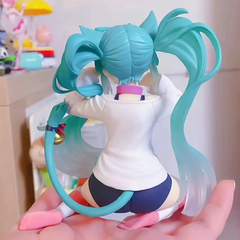 Hatsune Miku Anime Figur Katzenohren Pyjama