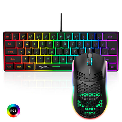 Kompaktes Profi RGB Gaming Set