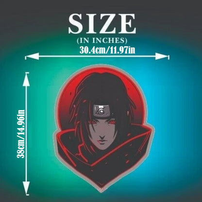 Naruto Itachi Uchiha Neon Light Sign USB Powered Dimmable LED Anime Wall Decor for Bedroom Gaming Room Decor Anime Fans Gift