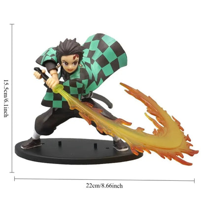 Demon Slayer – Tanjiro, Zenitsu & Rengoku Actionfiguren Set | PVC Sammlung