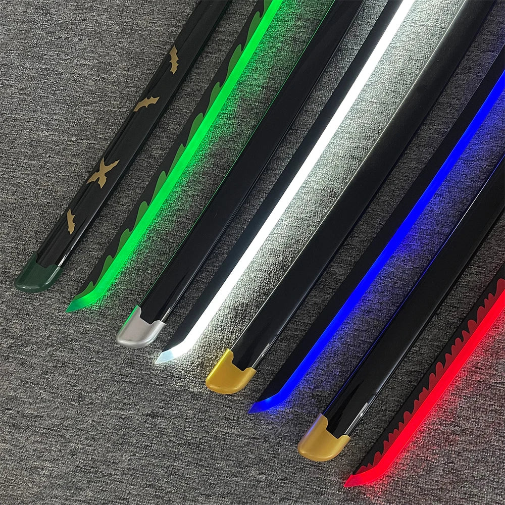 Leuchtendes Dämonentöter Katana Flammen-Edition