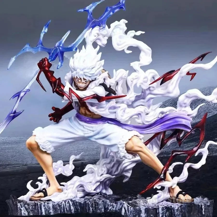 One Piece – Monkey D. Luffy Gear 5 Actionfigur 25 cm | Nica Lightning Statue
