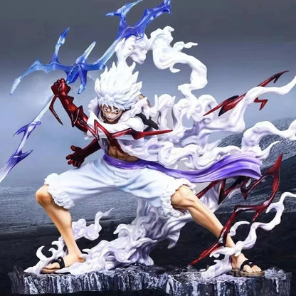 One Piece – Monkey D. Luffy Gear 5 Actionfigur 25 cm | Nica Lightning Statue