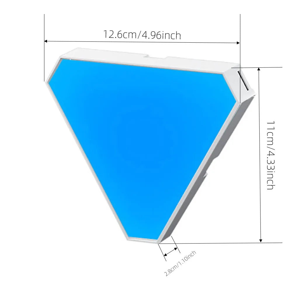 Modulare Smart RGB Rhythmus Wandpaneele