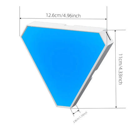 Modulare Smart RGB Rhythmus Wandpaneele