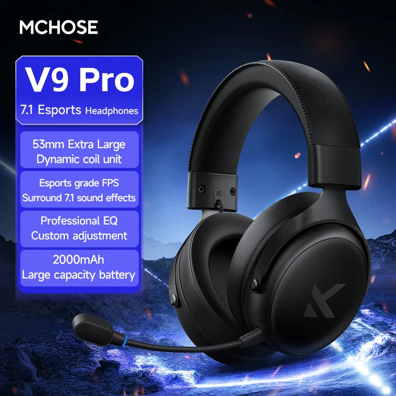 V9 PRO Wireless 7.1 Gaming Headset