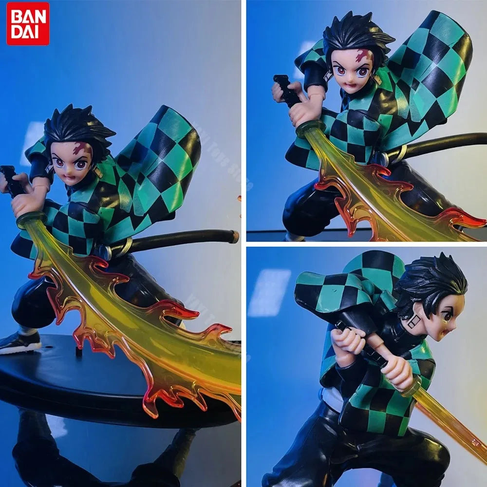 Demon Slayer – Tanjiro, Zenitsu & Rengoku Actionfiguren Set | PVC Sammlung