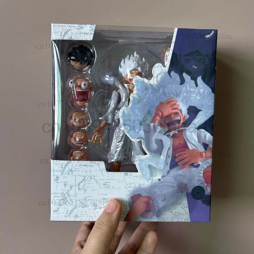 One Piece S.H.Figuarts Monkey D. Luffy Gear 5 NIKA Action Figure ONE PIECE Luffy Figure Movable Joint Collection Model Toys Christmas Gift