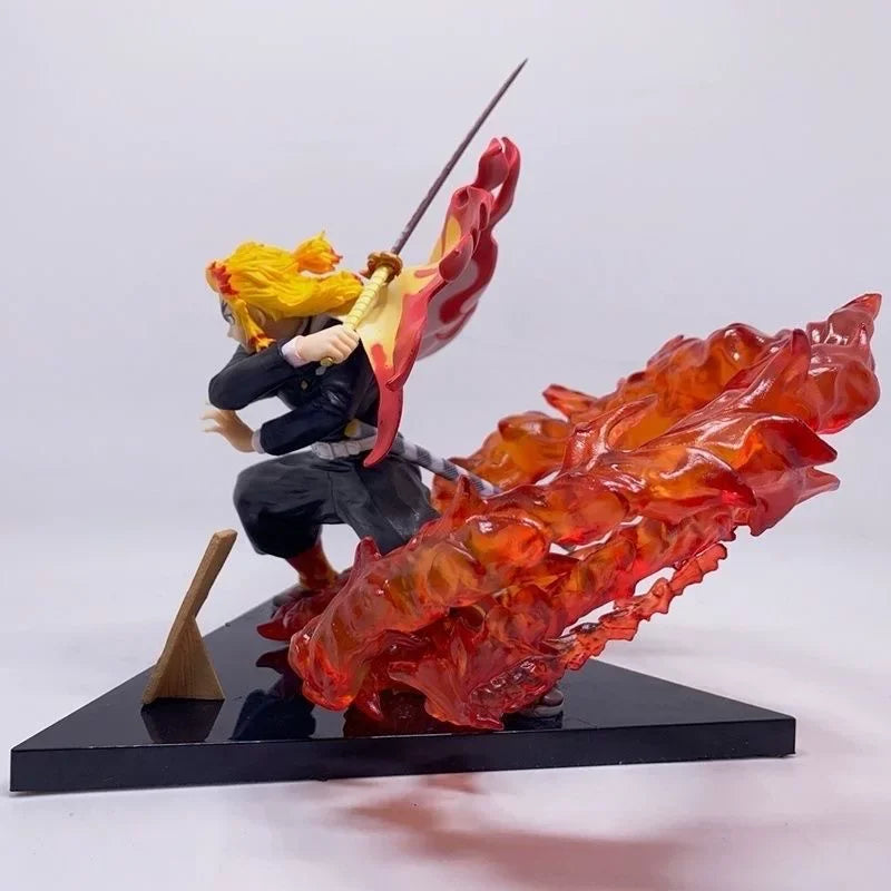 Demon Slayer – Mugen Train Diorama | Rengoku & Tanjiro Kampfszene Statue