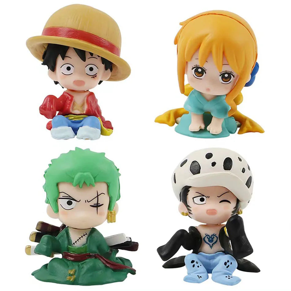 10-Piece Grand Line One Piece Figure Collection