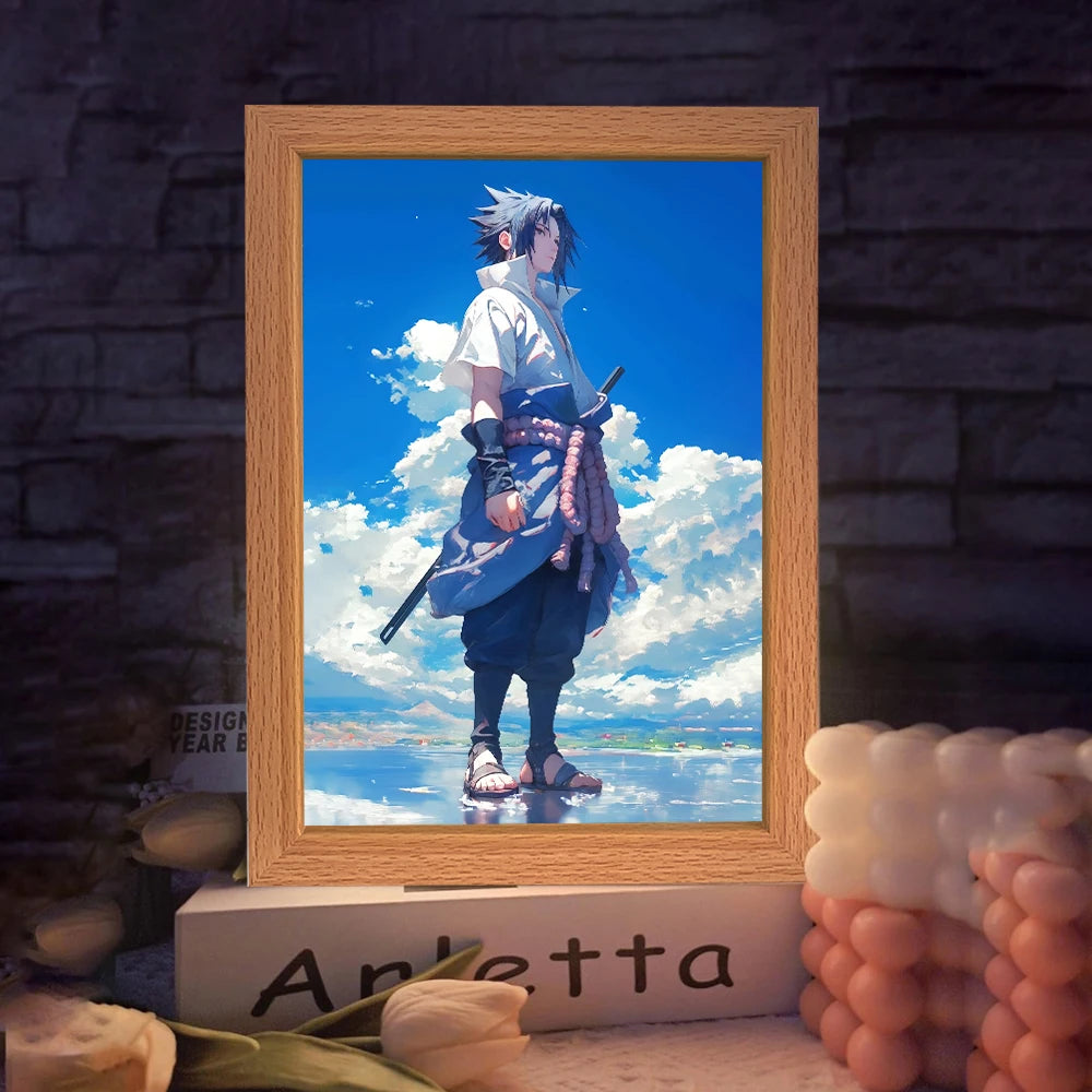 Premium Anime 3D Lichtkunst Rahmen
