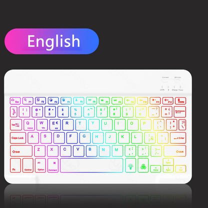 Beleuchtetes Bluetooth Tastatur-Maus-Set