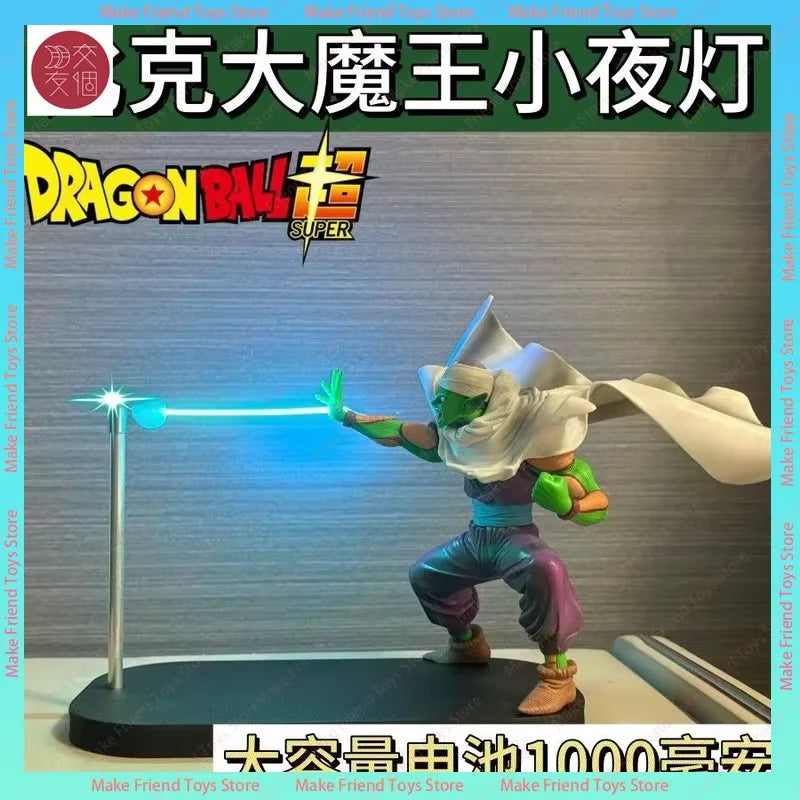 Dragon Ball Z Goku Magnetic Led Lamp Kamehameha Wave Light Anime Night Light Mood Light Desk Decor For Japanese Anime Fans Gifts