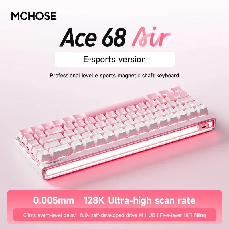 Ace68 Air Hall Effect Gaming Tastatur