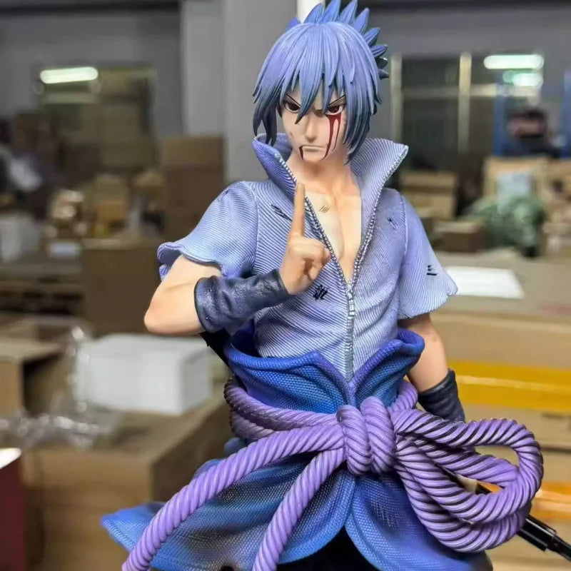 12.99inch/33cm Naruto Nirvana Sasuke Six Realms Uchihatobi Anime Figures Can Be Movable Summon Pvc Favorites Dominant Toys Gifts