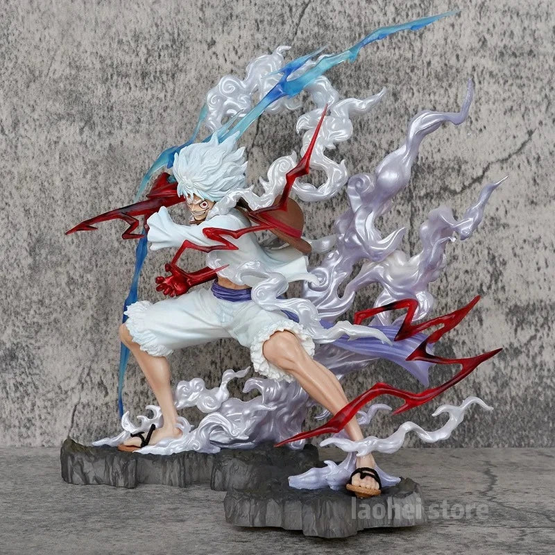 One Piece – Monkey D. Luffy Gear 5 Actionfigur 25 cm | Nica Lightning Statue