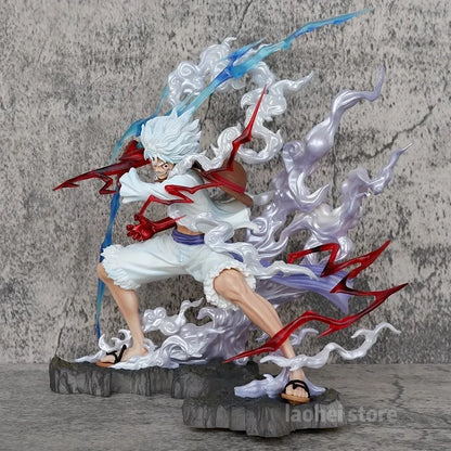 One Piece – Monkey D. Luffy Gear 5 Actionfigur 25 cm | Nica Lightning Statue