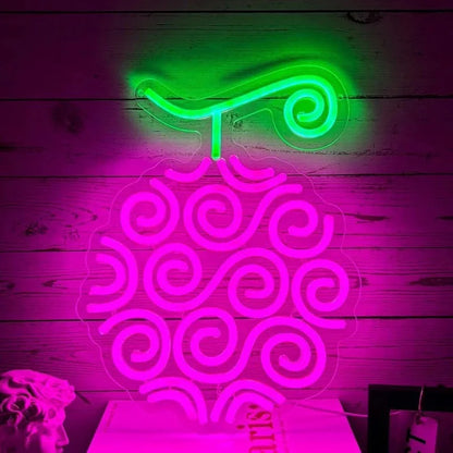 One Piece Acrylic Neon Led Light Animes Luffy Artwork For Home Festival Decor Party Bar Hotel Salon Business Shop Etc. Toys Home
