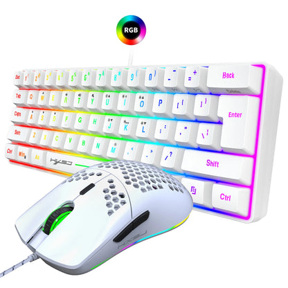 Kompaktes Profi RGB Gaming Set