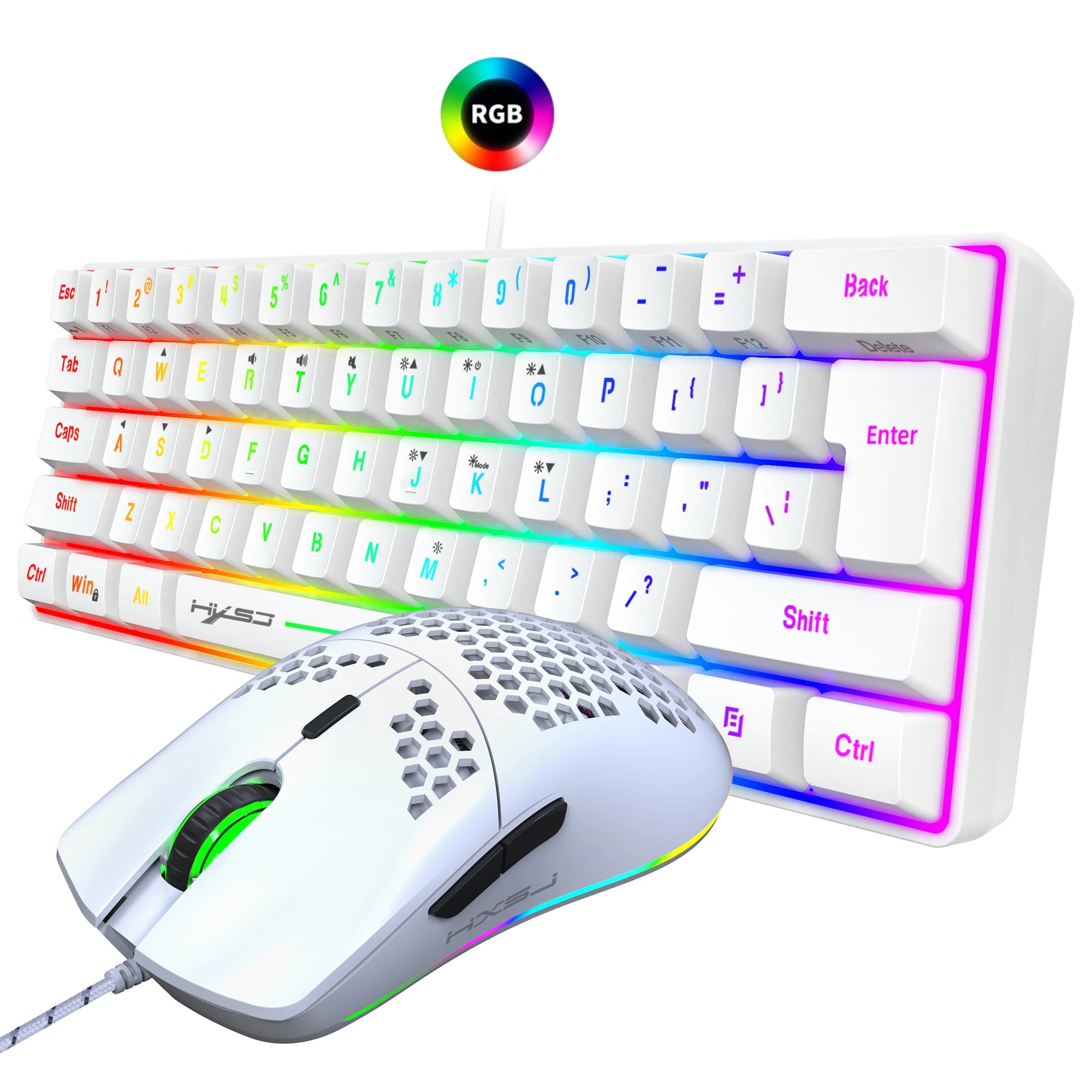 Ultra-Kompaktes RGB Gaming Set