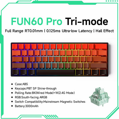 60% Wireless Rapid Trigger Tastatur