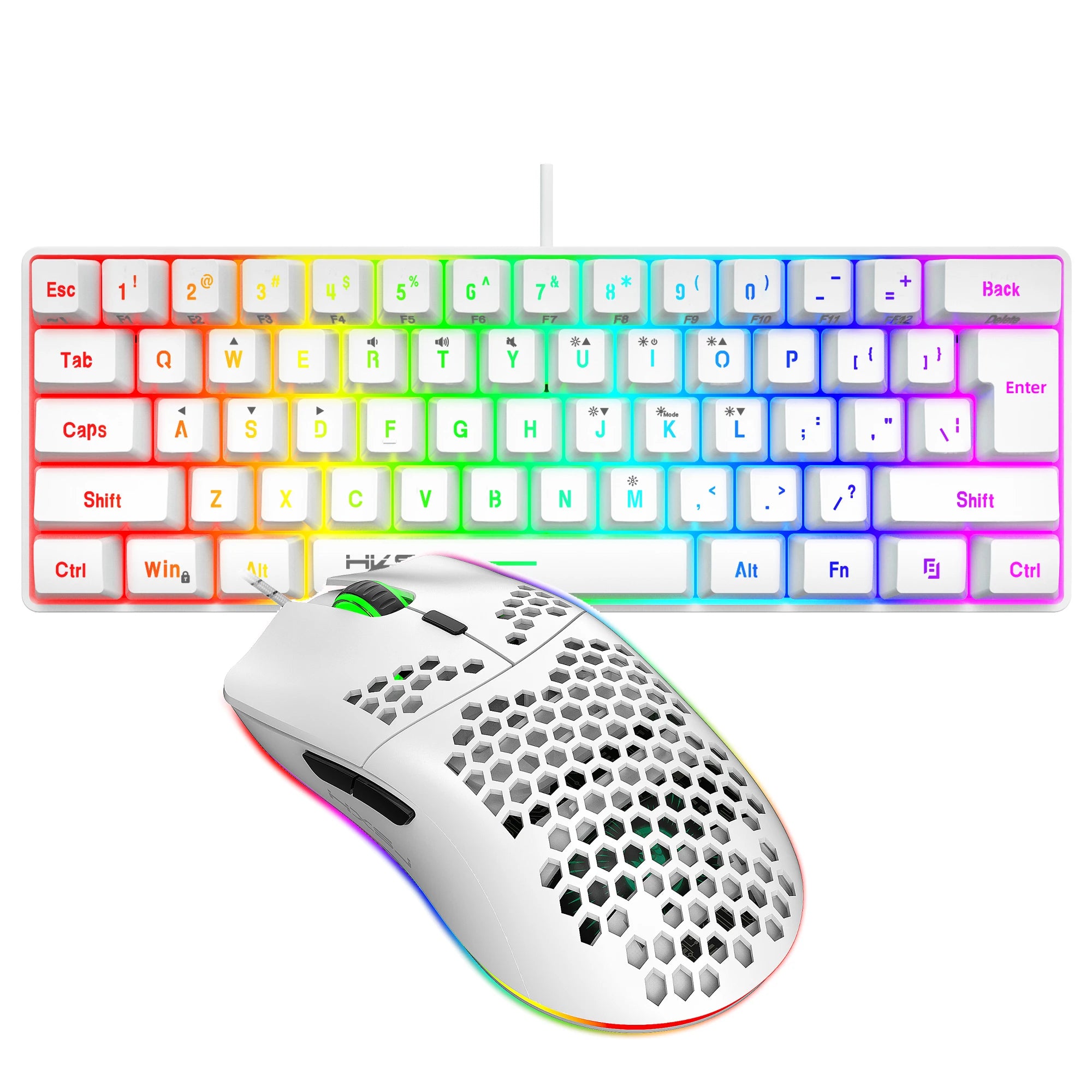 Ultra-Kompaktes RGB Gaming Set