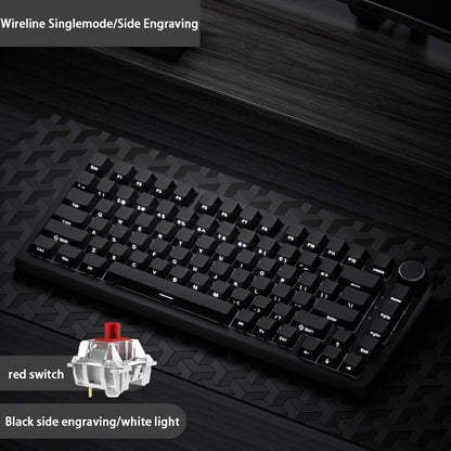 AJAZZ AK820 Mechanische Gaming Tastatur – Kabelgebunden, Hot-Swap, RGB Beleuchtung