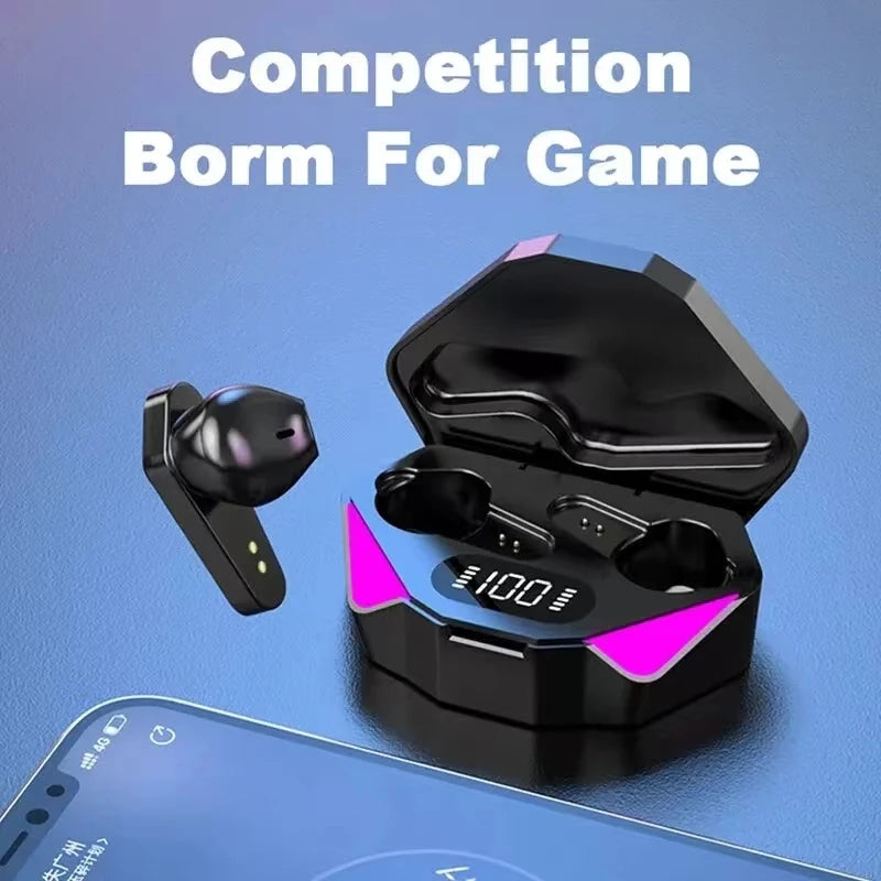 X15 Pro Kabellose Gaming In-Ear Kopfhörer – ANC, LED Display, HD Mikrofon