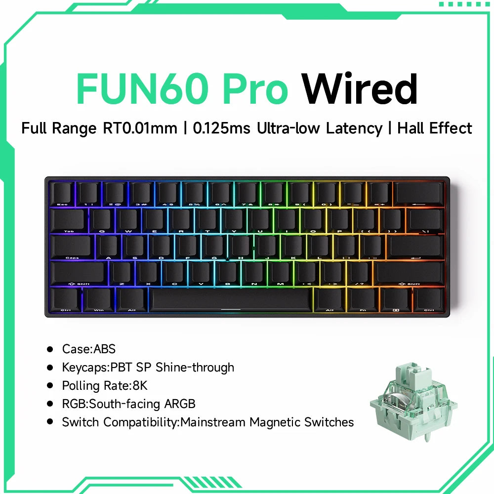 60% Wireless Rapid Trigger Tastatur