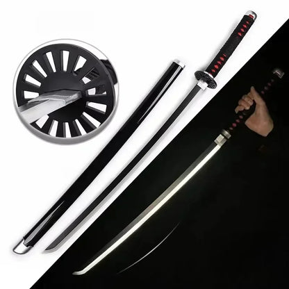 Leuchtendes Dämonentöter Katana Flammen-Edition