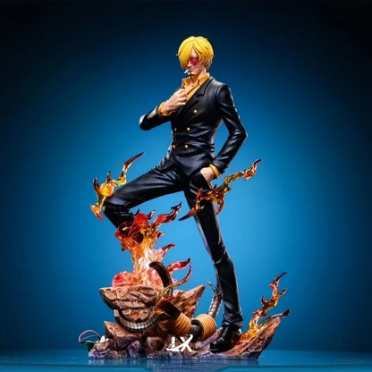 One Piece – Sanji Leuchtende GK Figur | Twin-Wing & Doppelkopf Wechselteile