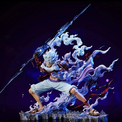 One Piece – Monkey D. Luffy Gear 5 Actionfigur 25 cm | Nica Lightning Statue