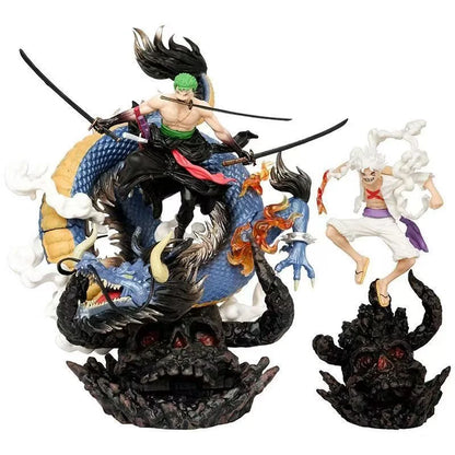 One Piece – Roronoa Zoro vs. Kaidou GK Statue | Epische Kampfszene Actionfigur