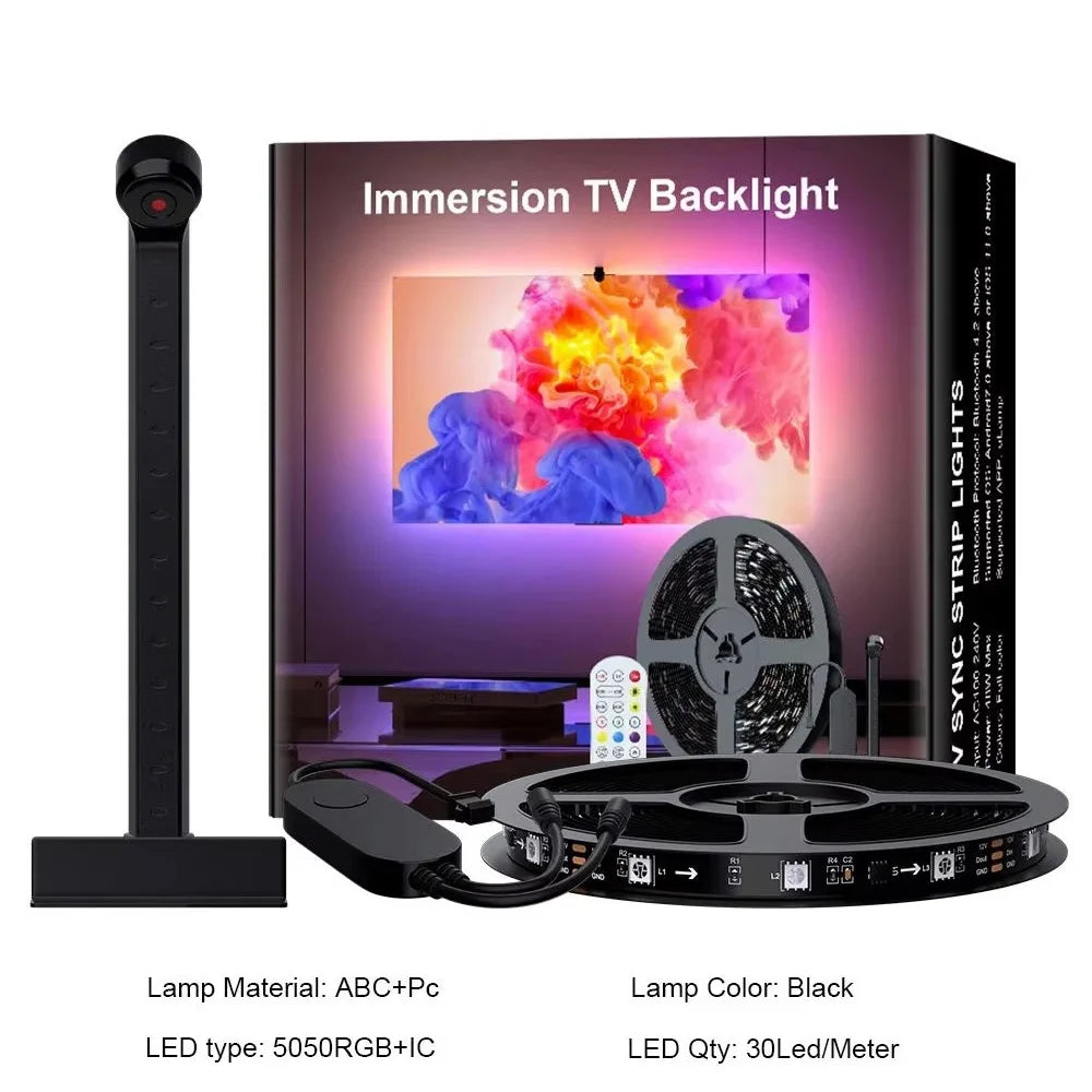 Immersives TV-Lichtsystem mit Farbsensor
