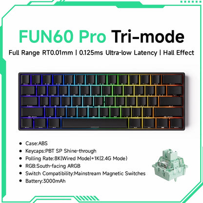 60% Wireless Rapid Trigger Tastatur