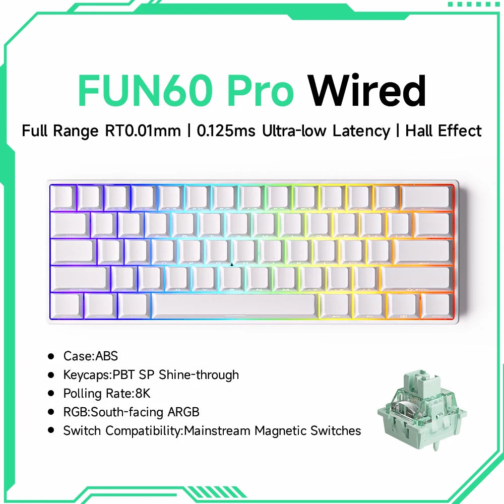 60% Wireless Rapid Trigger Tastatur