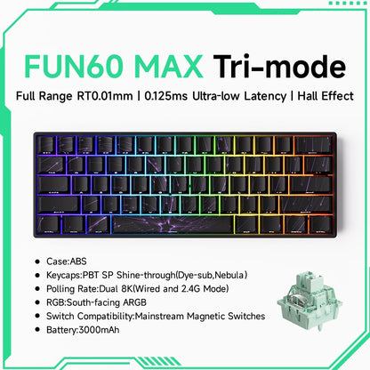 60% Wireless Rapid Trigger Tastatur