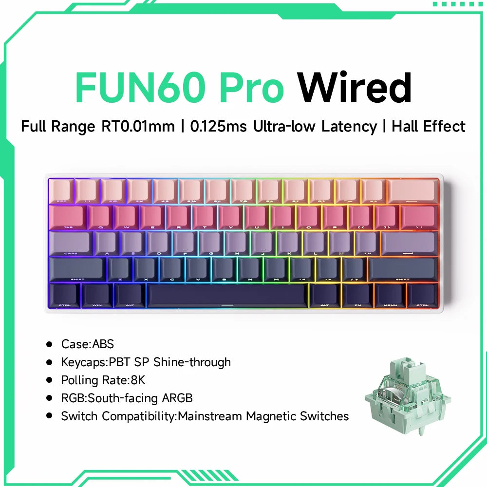 60% Wireless Rapid Trigger Tastatur