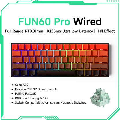 60% Wireless Rapid Trigger Tastatur