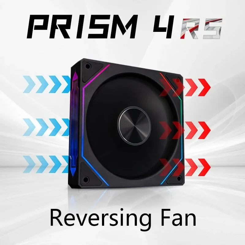 PRISM 4 RS PC Gehäuselüfter 12 cm ARGB | 4-Pin, 800-1600 RPM, Leise