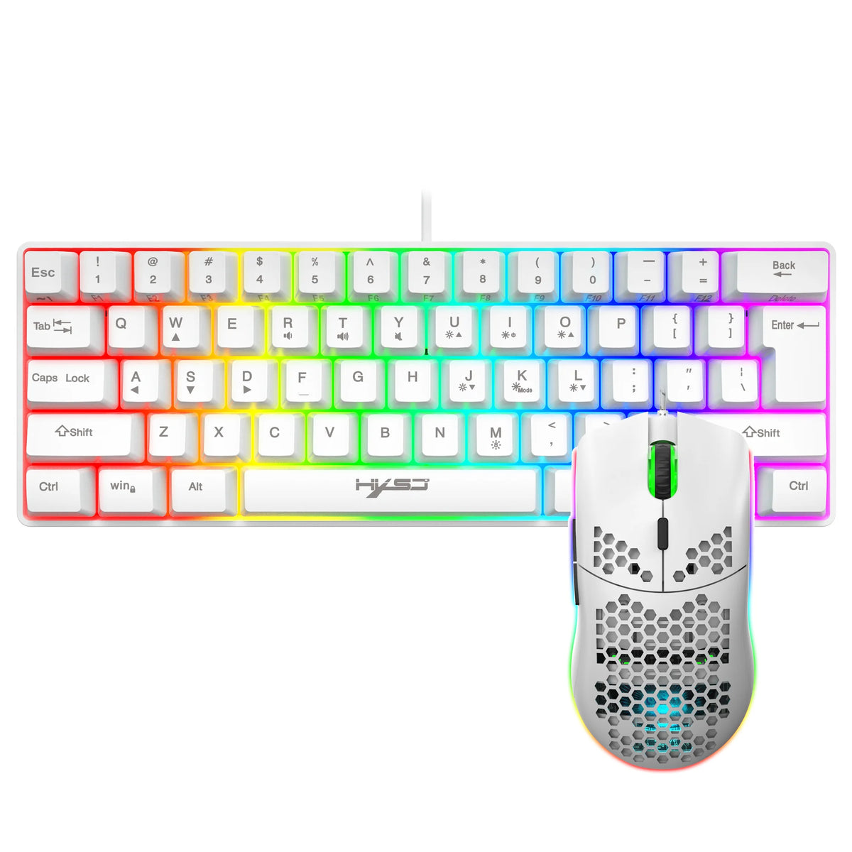 Ultra-Kompaktes RGB Gaming Set