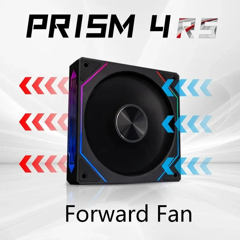 PRISM 4 RS PC Gehäuselüfter 12 cm ARGB | 4-Pin, 800-1600 RPM, Leise