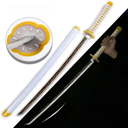 Leuchtendes Dämonentöter Katana Flammen-Edition