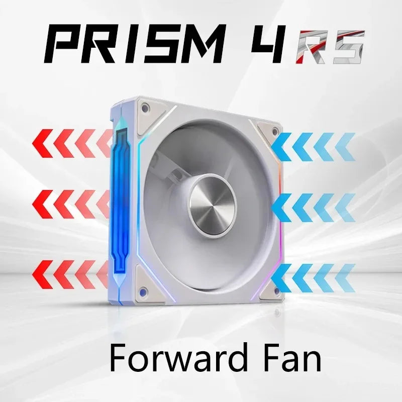 PRISM 4 RS PC Gehäuselüfter 12 cm ARGB | 4-Pin, 800-1600 RPM, Leise