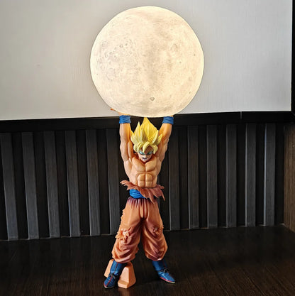Schwebende Goku Kamehameha LED Statue