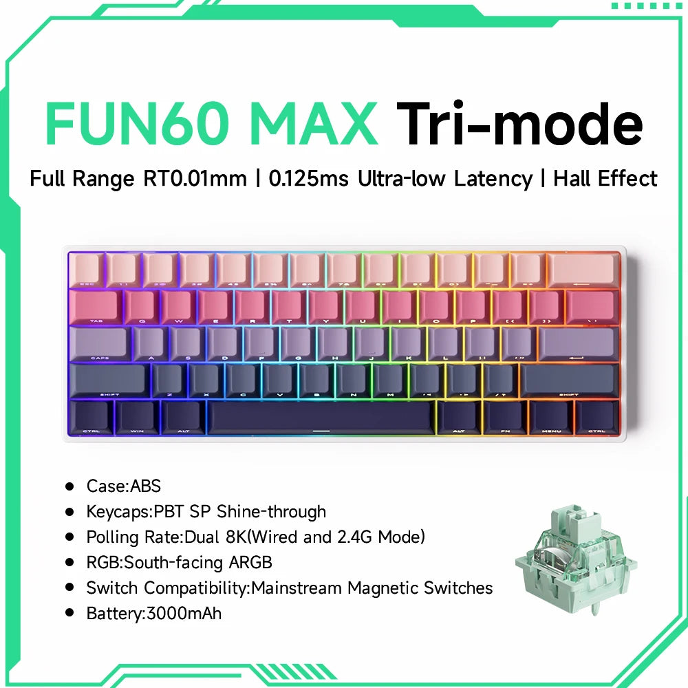 60% Wireless Rapid Trigger Tastatur