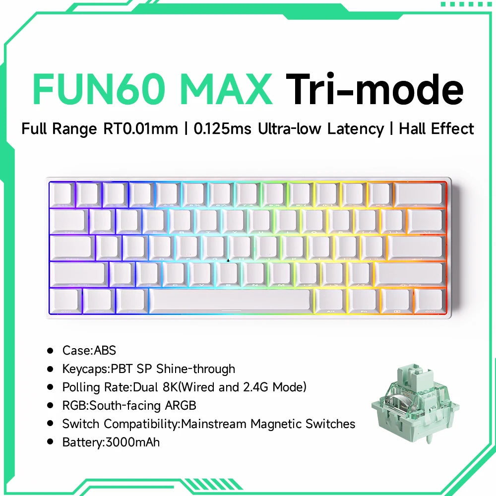 60% Wireless Rapid Trigger Tastatur