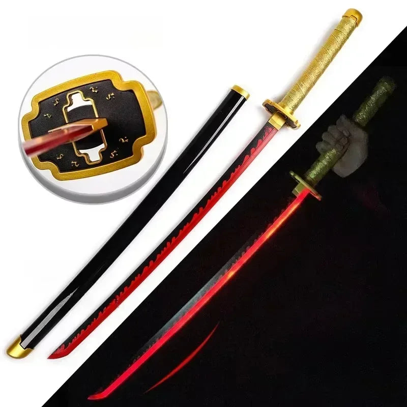 Leuchtendes Dämonentöter Katana Flammen-Edition